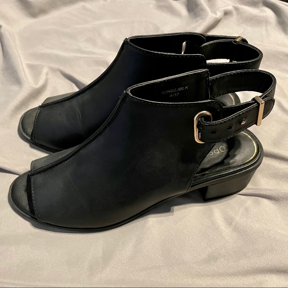 Topshop sling back sandals